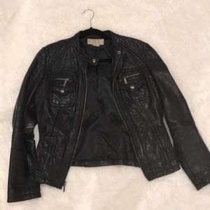 Leather jacket